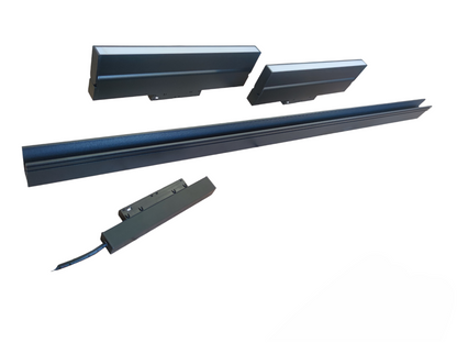 ILLUMIQ TERRA Magnetic Track Light 1 Meter 50mm with 2pcs 18W LED Foldable Flood Track Light Daylight 6500K 220V