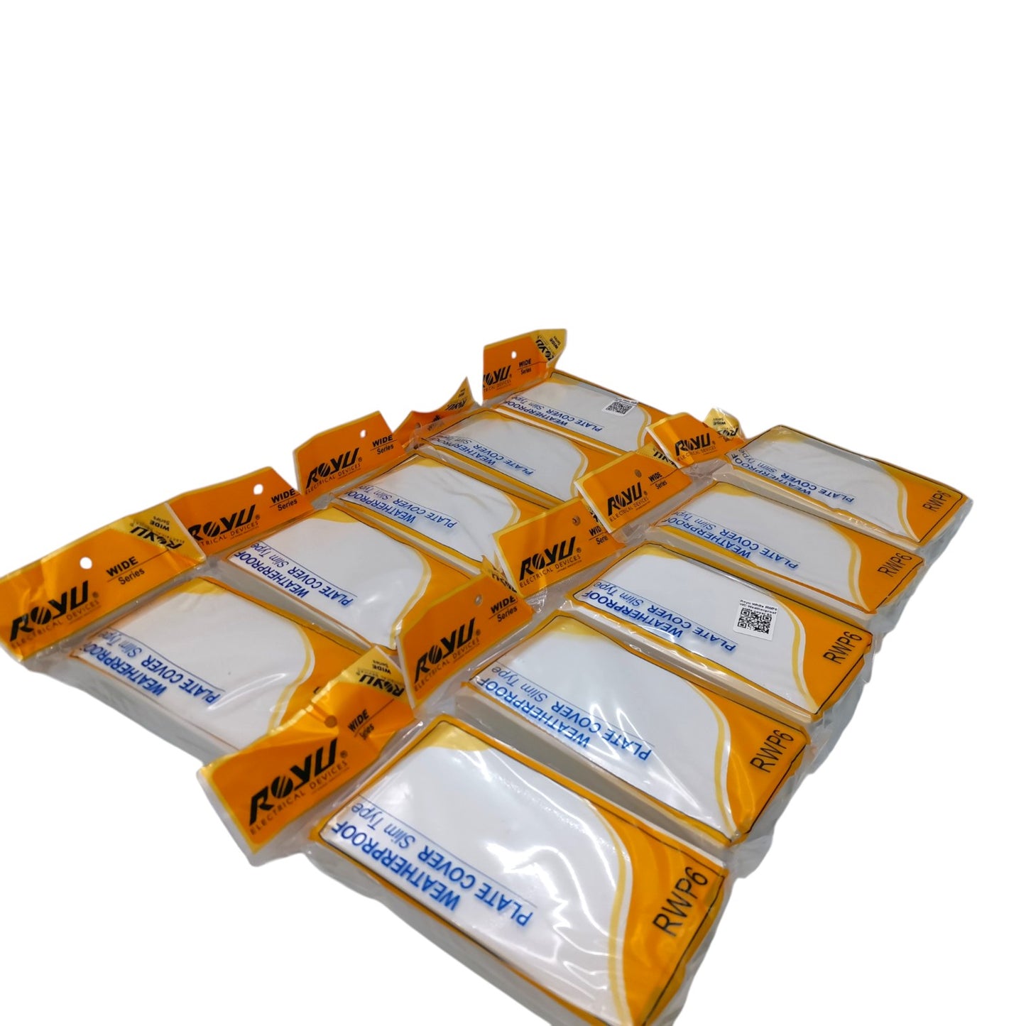 Royu Weatherproof Plate Cover Wide Series (10pcs) RWP4