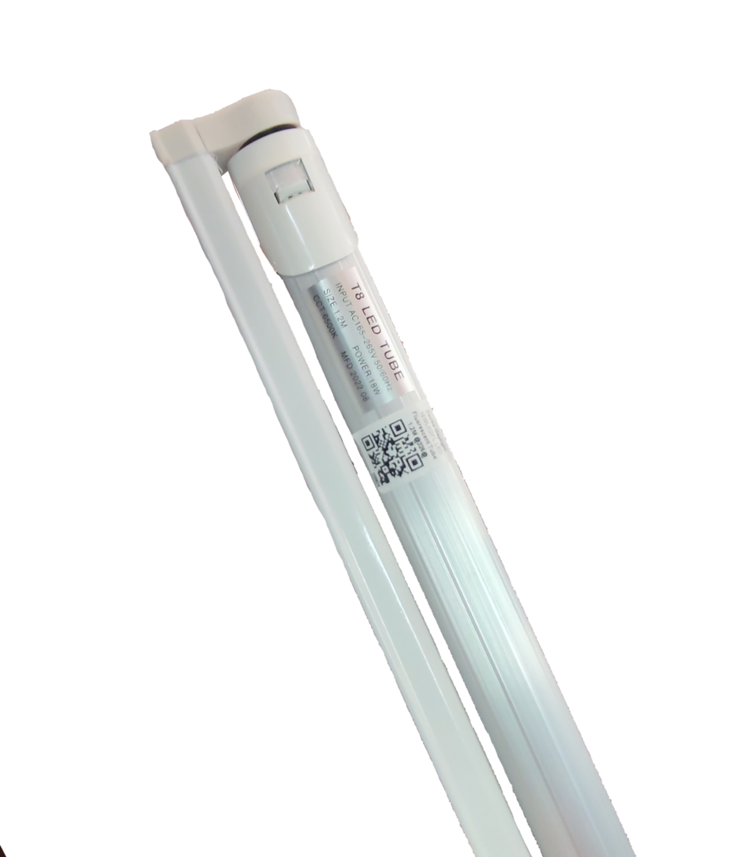 Denko 18W T8 LED Fluorescent Tube with Fixture 220V Double Ended