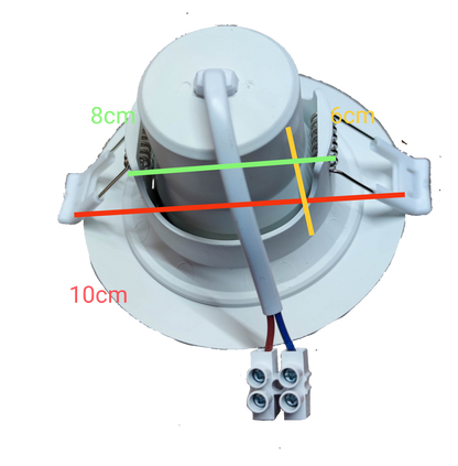 Omni 8W LED Movable Downlight 220V Warm White 3000K, 8W Mini Recessed Movable Downlight 550 Lumens