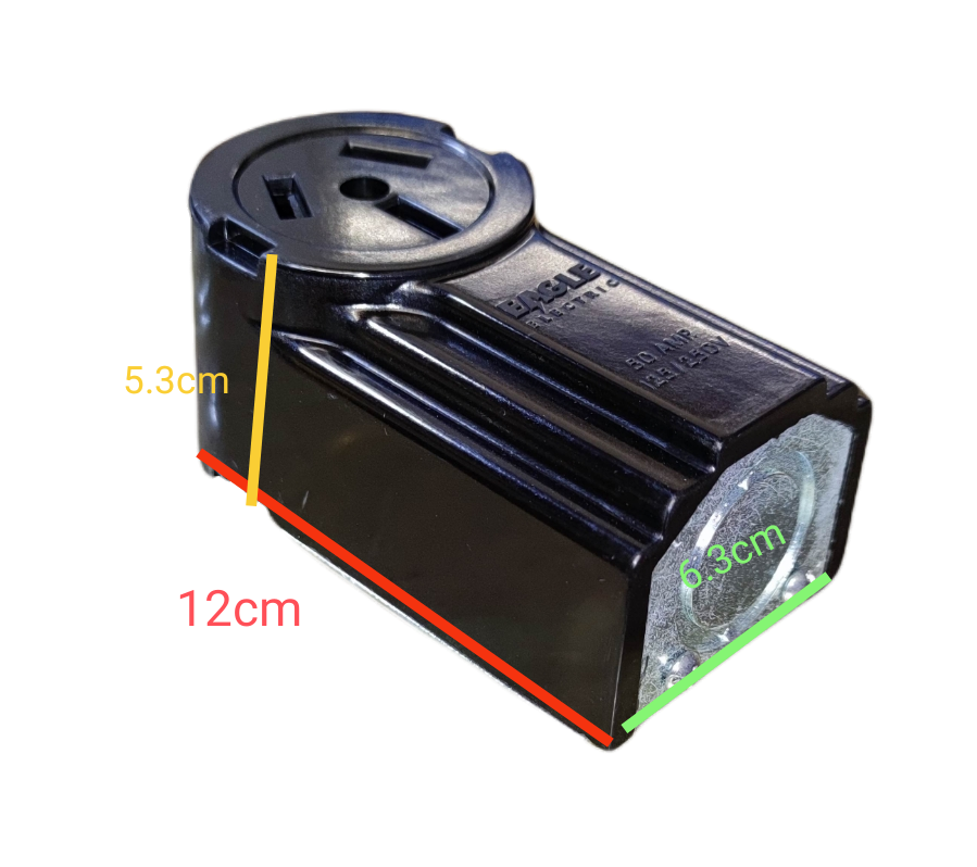 Eagle Range Outlet Surface Type 50A 250V Surface Type Range Outlet 50A 250V