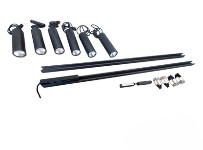 ILLUMIQ TERRA Magnetic Track Light 2 Meters 26mm with 6pcs 6W LED Pendant Track Light 220V Warm White 3000K