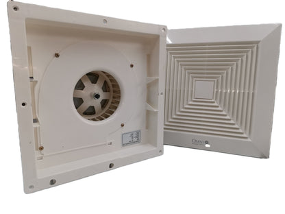 Omni Ceiling Mounted Exhaust Fan 12 inches, Duct Fan 12" 300mm 220V Bathroom Exhaust Fan, Ceiling Exhaust Fan XFC300