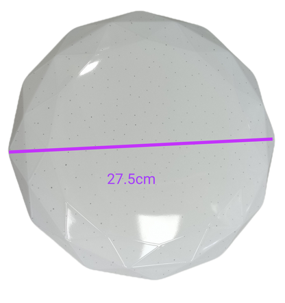 Ecolum 12W Ceiling Lights Daylight 6500K LED 220V, Center Light Living Room, Room Light