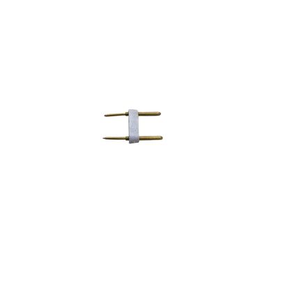 China made AC Pin 2 Pins for LED power strip connector with gold-plated pins