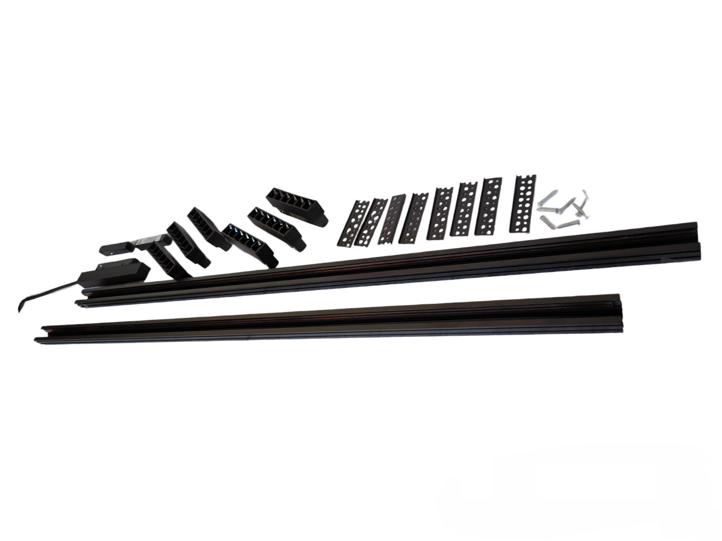 Magnetic Track Light 2 Meters 26mm with 6 pcs 6W Grille Track Light Warm White 3000K and Power Supply 100W 220V ( ILLUMIQ TERRA)