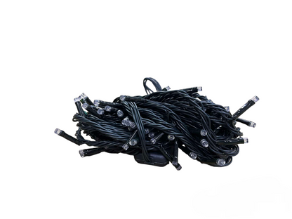 Firefly LED Christmas Light 100 LED Bulbs 7 Meters 7W 220V Multi Color 8 Effects Indoor Only Green Wire max 20 Connections FXL12100CL