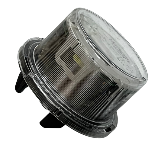 Aclara i210 digital kwh meter with clear cylindrical casing and visible internal components