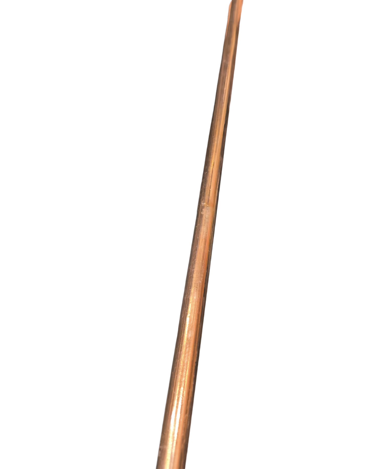 Copper Coated Grounding Rod 1 Meter solid copper coated steel rod for electrical grounding and lightning protection