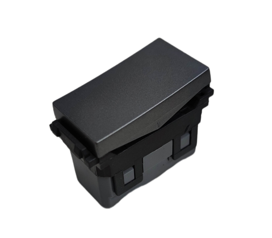 Omni 3 way switch designer series dark gray rocker switch module for wall controls