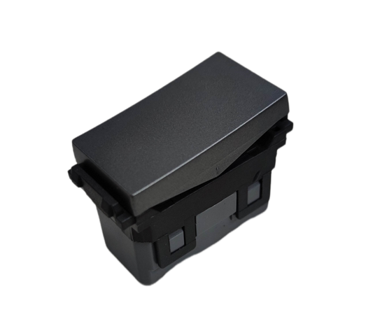 Omni 3 way switch designer series dark gray rocker switch module for wall controls