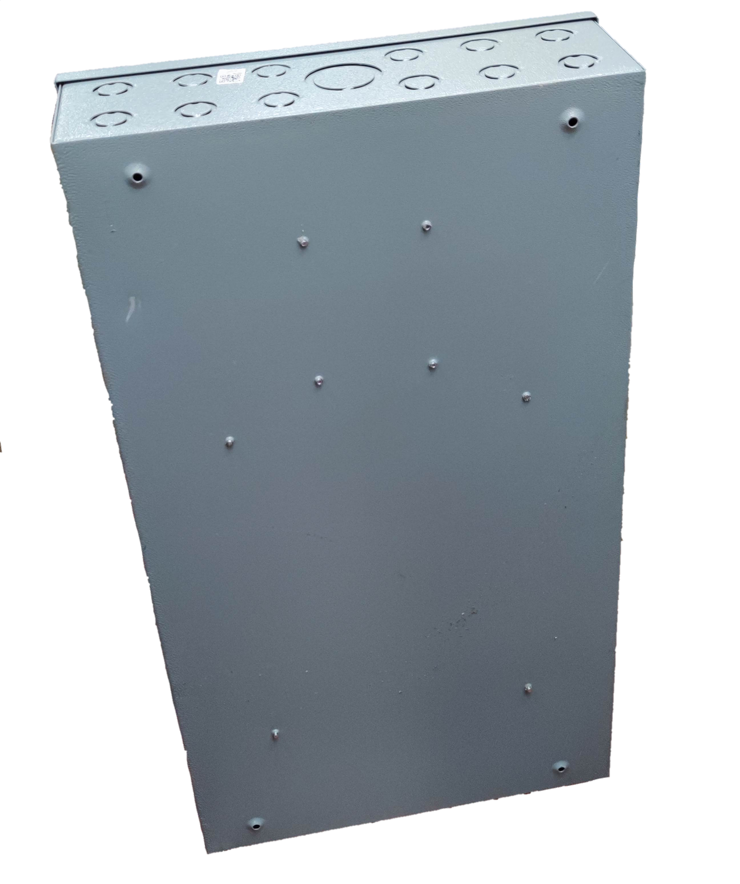 Gray metal electrical panel box for TQD Main 3 Pole 12 Branches 2 Pole TQC circuitry and parts