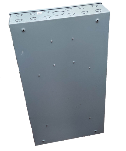 Gray metal electrical panel box for TQD Main 3 Pole 12 Branches 2 Pole TQC circuitry and parts