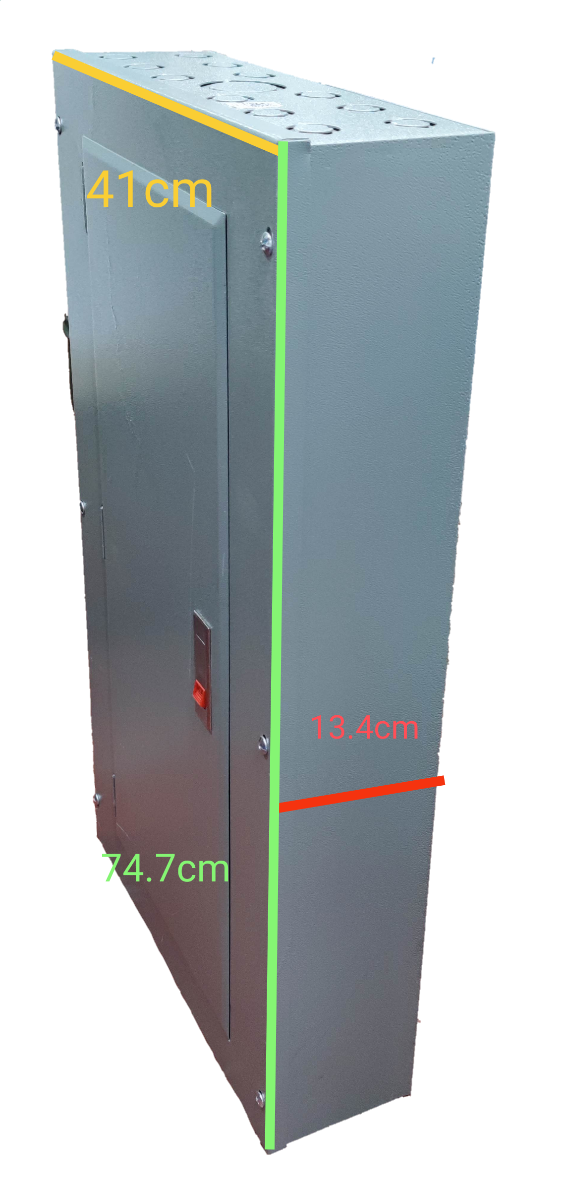 Local electrical panel TQD Main 3 Pole 12 Branches 2 Pole TQC with metal casing and dimensions
