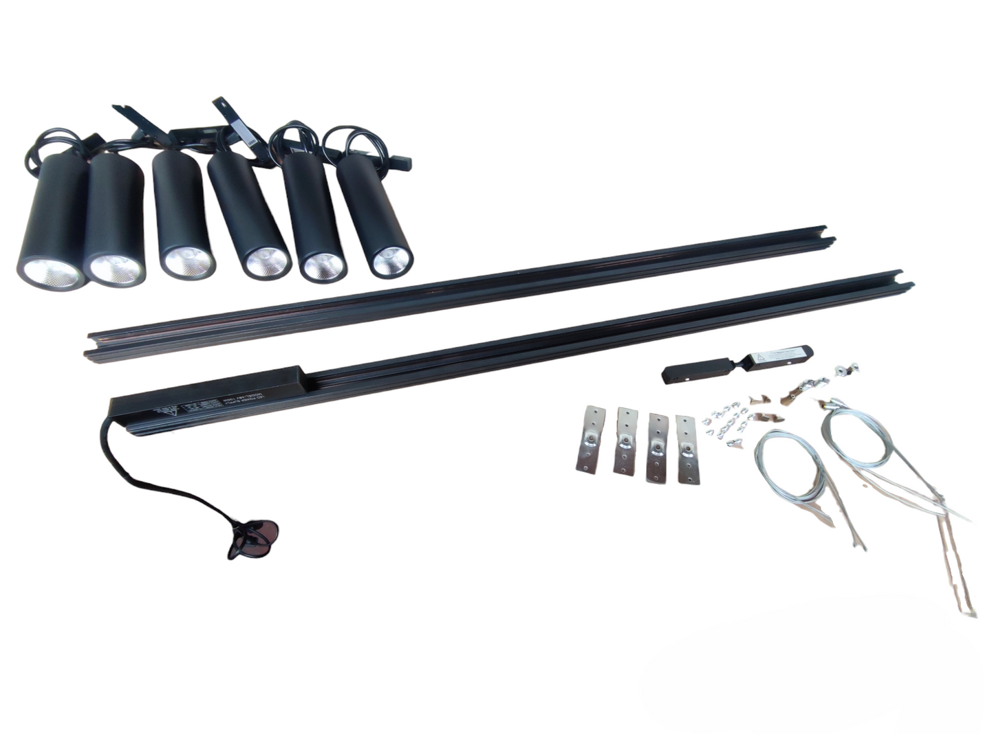 ILLUMIQ TERRA Magnetic Track Light 2 Meters 26mm with 6pcs 6W LED Pendant Track Light 220V Warm White 3000K