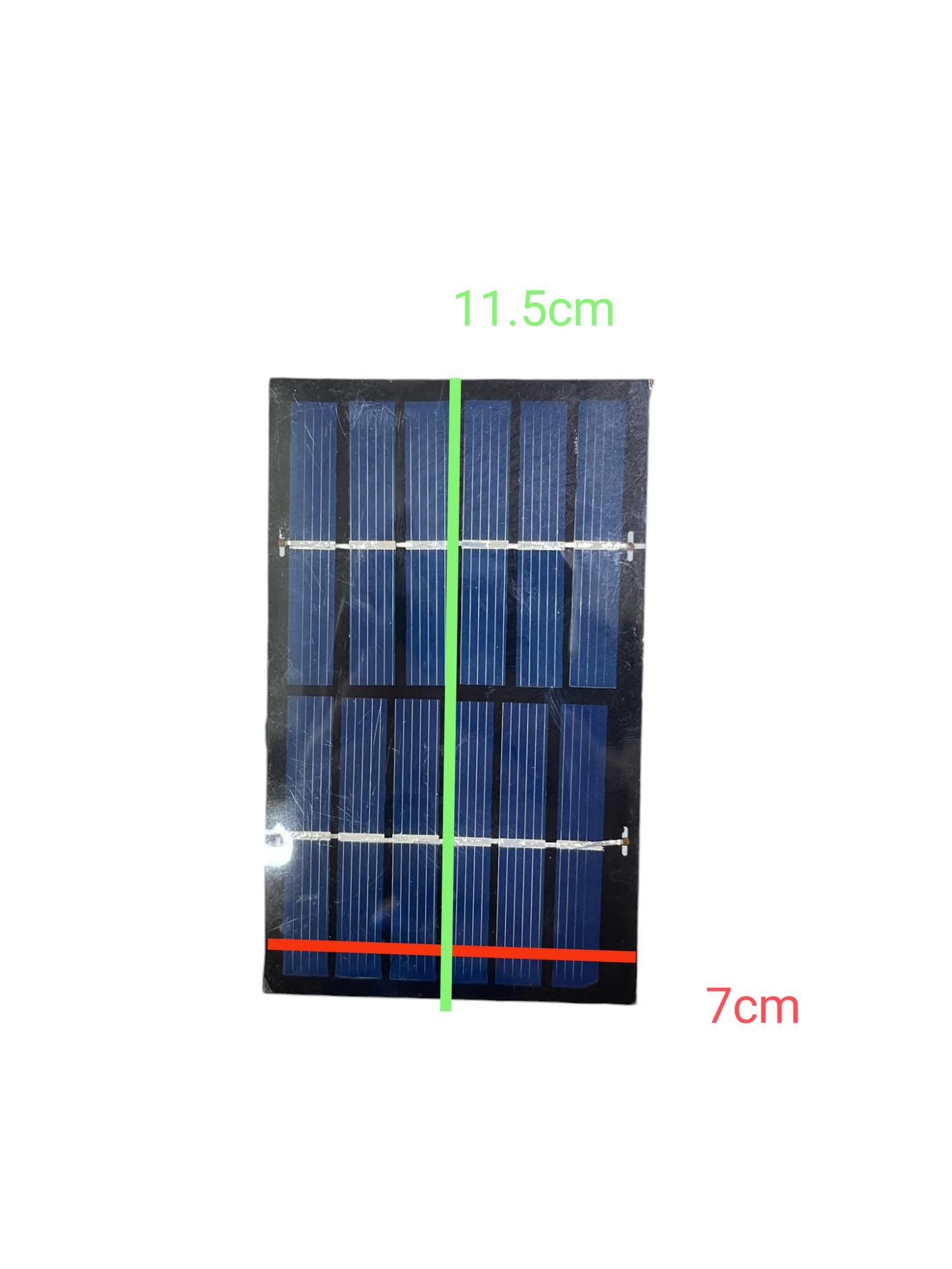 Denko Solar Panel 6V 1W 7cm x 11.5cm