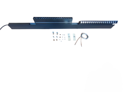 ILLUMIQ TERRA Magnetic Track Light 1 Meter 50mm with 2pcs 18W LED Foldable Grille Track Light 220V Warm White 3000K