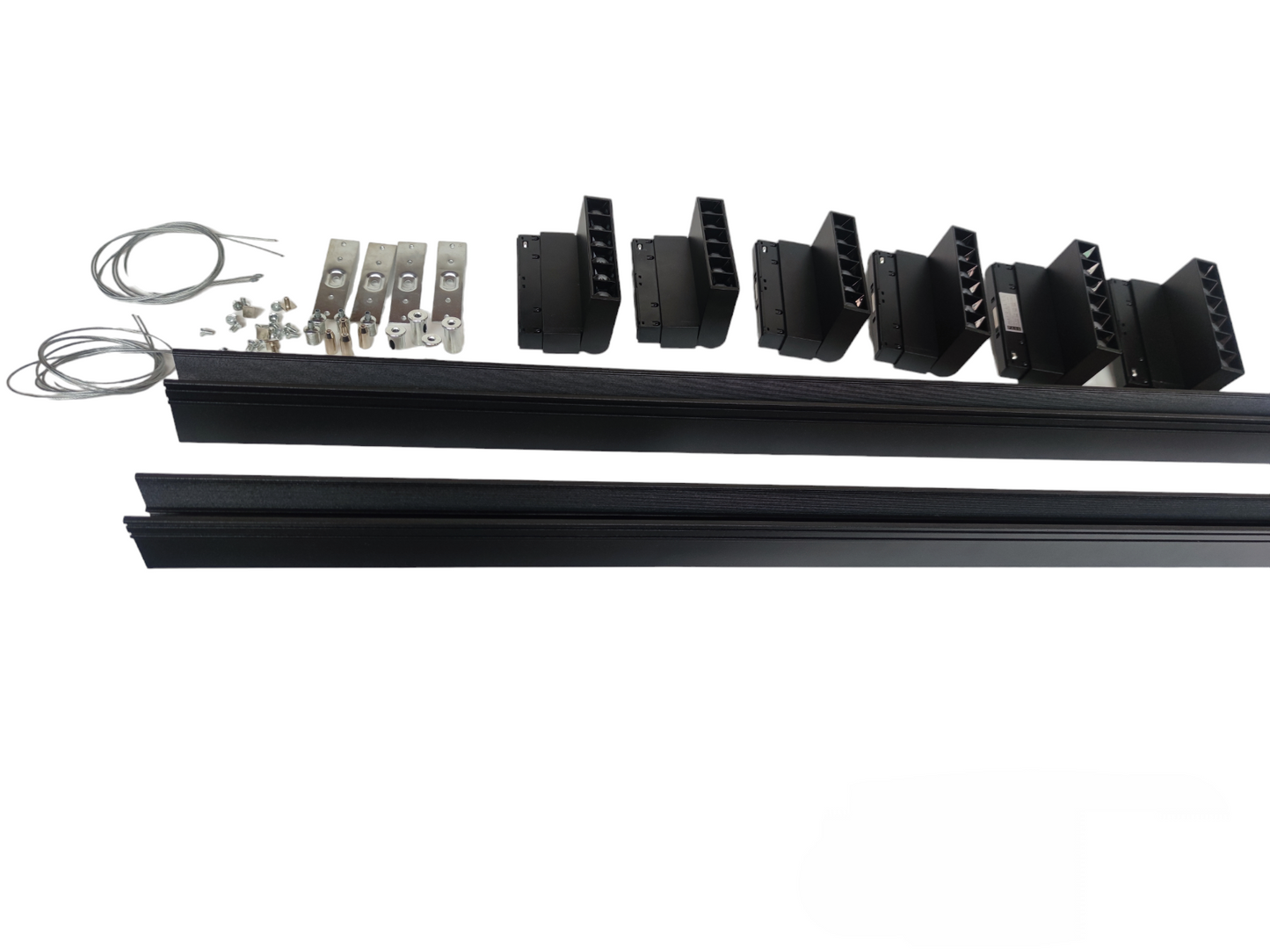 ILLUMIQ TERRA LED Magnetic Track Light 2 Meters 50mm with 6pcs 6W LED Foldable Grille Cool White 4000K 220V Series 20