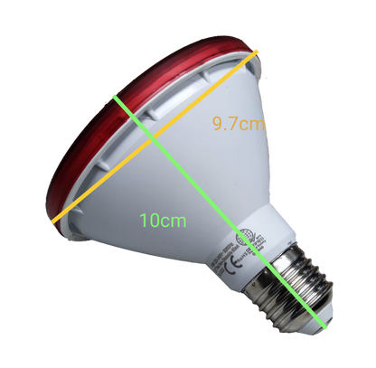 Omni 10W PAR 30 E27 220V Red ( Omni) LPR30E27-10W/R, LED PAR 30 10W E27 220V Red