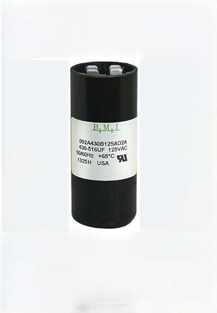 BMI Starting Capacitor 430-516UF, 125VAC with durable design for electrical applications