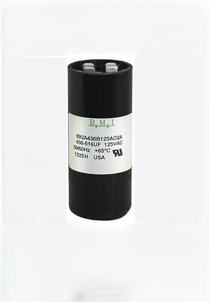 BMI Starting Capacitor 430-516UF, 125VAC with durable design for electrical applications