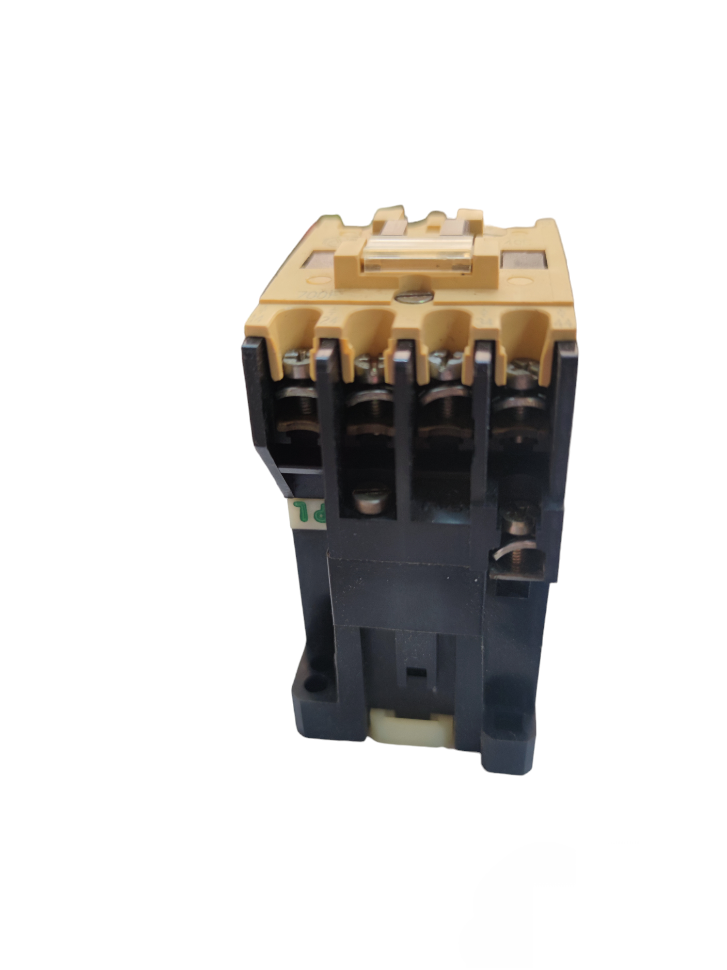 Allen Bradley magnetic contactor 10A in black and beige for power points switches and plugs