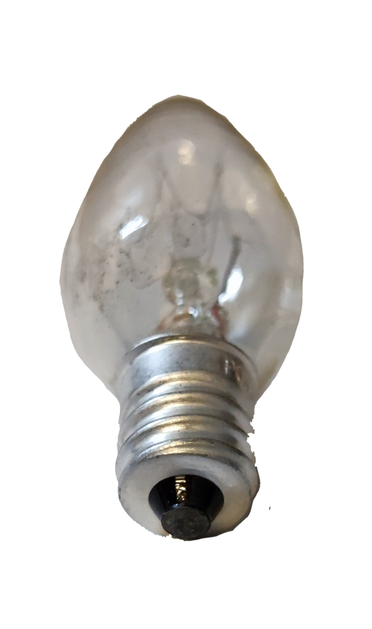 Pollux altar bulb E12 220V for season lights with a clear, decorative design