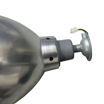 12 inch aluminum reflector from Biglite and Omni with mounting bracket and electrical connector