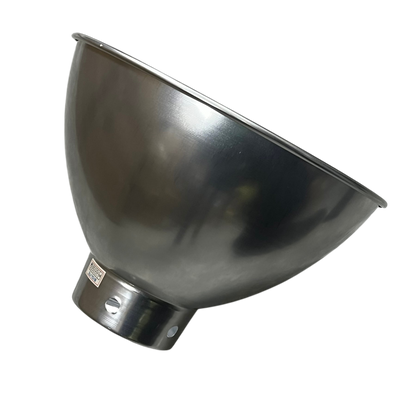 Biglite 12 inch aluminum reflector lamp cover for ceiling lights with durable metal finish