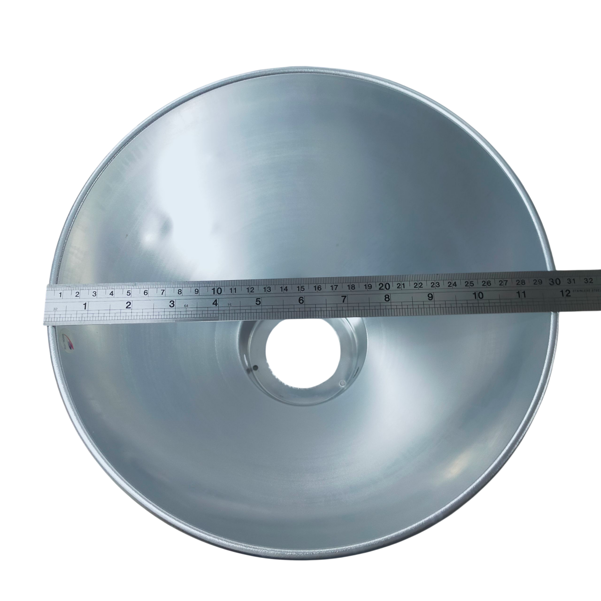 Biglite 12 inch aluminum reflector lamp cover for ceiling lights with smooth reflective surface