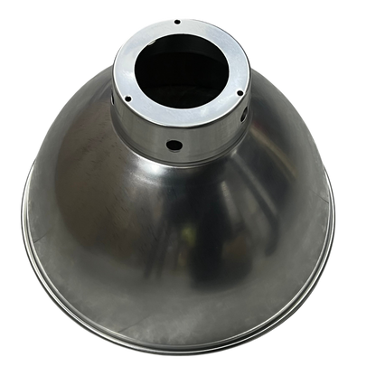 Biglite 12 inch aluminum reflector lamp cover for ceiling lights in metallic finish