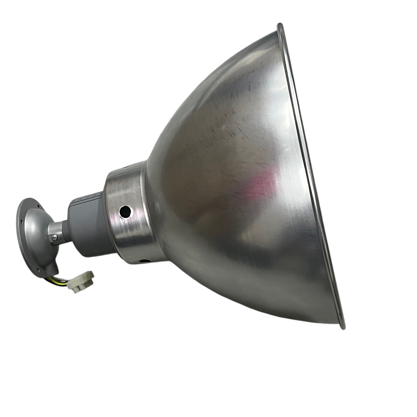 12 inch aluminum reflector lighting installation accessory by Biglite and Omni with metal finish