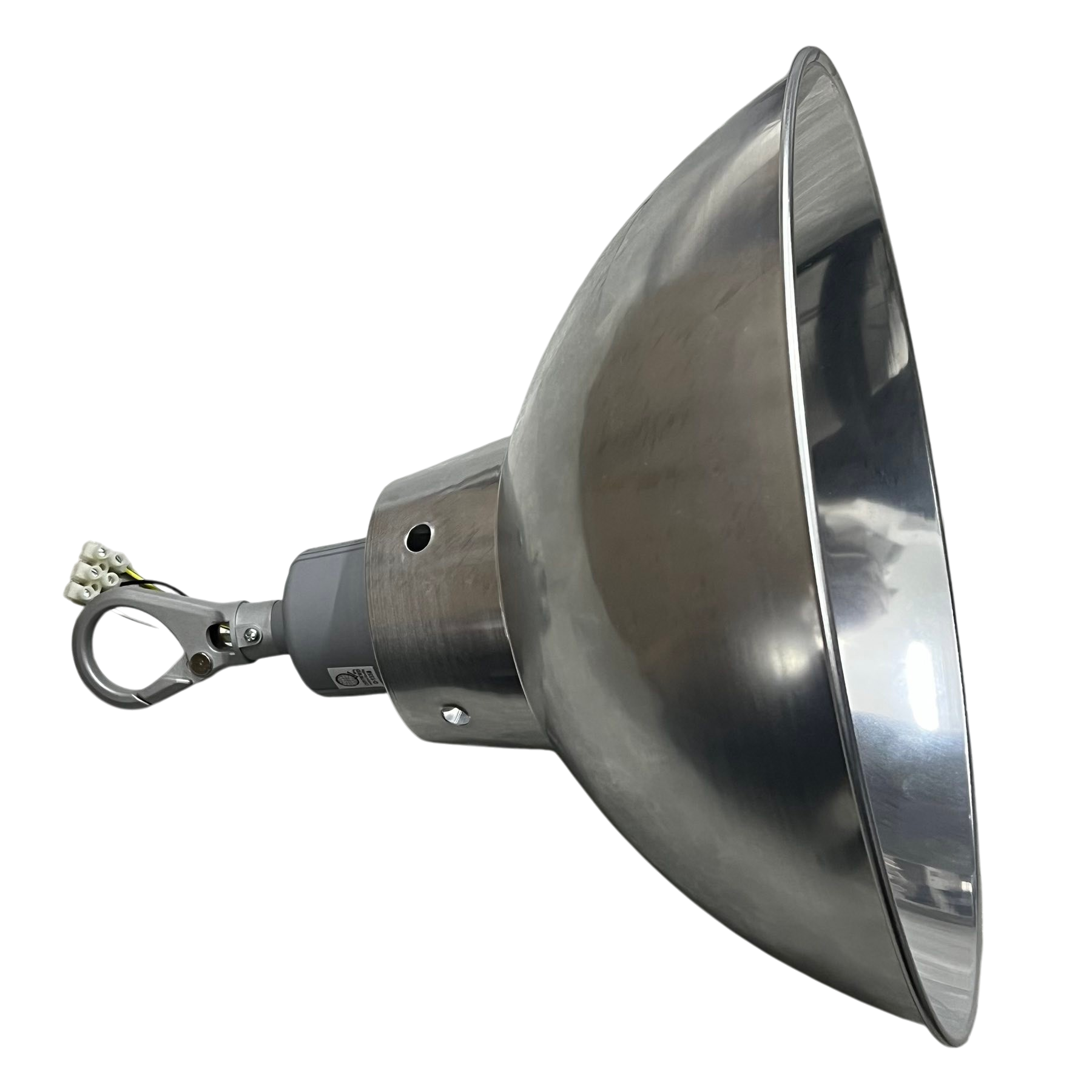 14 Inch aluminum reflector with metallic finish for lighting by Biglite and Omni