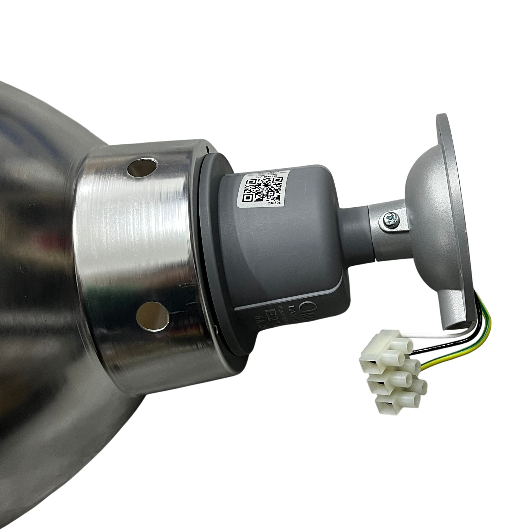 Biglite 10 inch aluminum reflector with E27 socket lighting accessory for installation