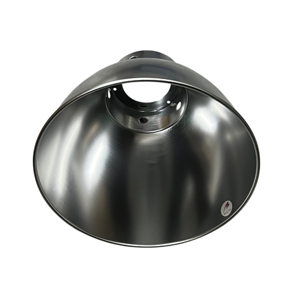 Biglite ceiling light aluminum reflector lamp cover with smooth metallic finish and round shape