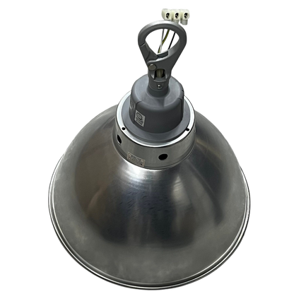 Biglite & Omni aluminum reflector with E27 socket lighting installation accessory in metal finish