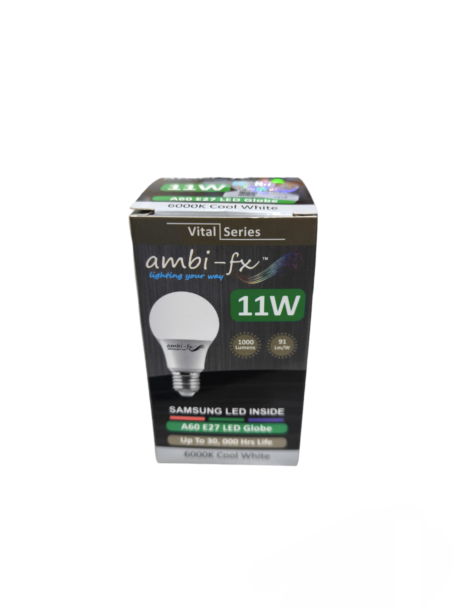 Ambi-fx 11W LED bulb E27 220V with Samsung LED inside and cool white light packaging
