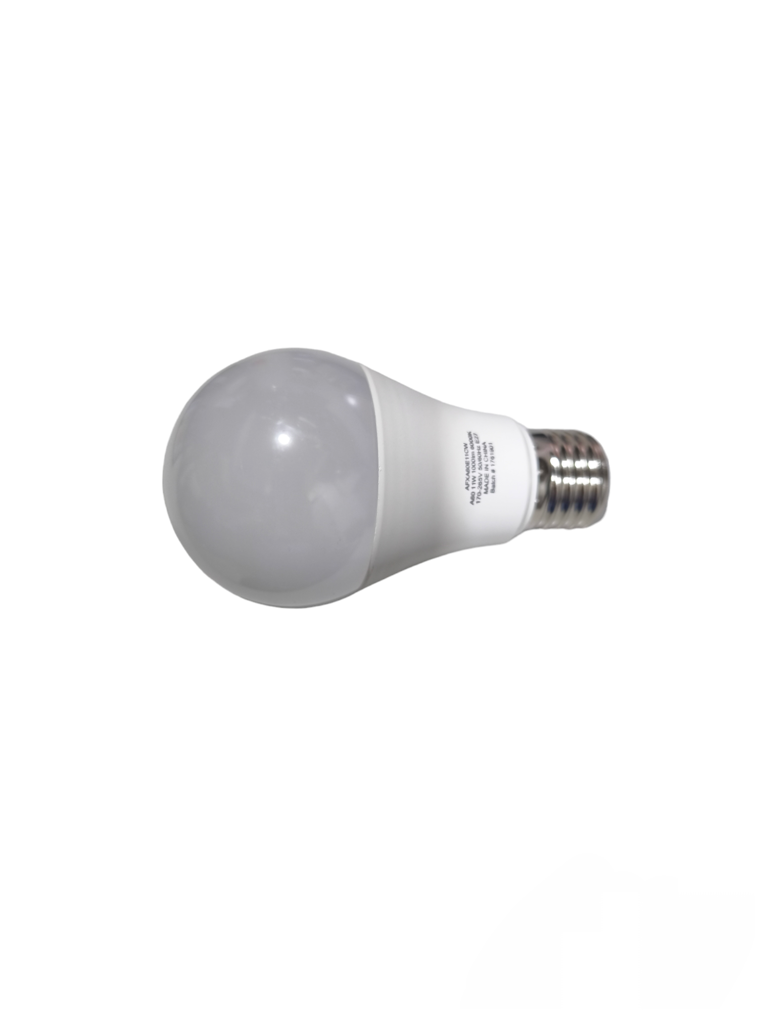 Ambi-fx 11W LED bulb E27 220V with frosted glass and metal screw base for energy-efficient lighting