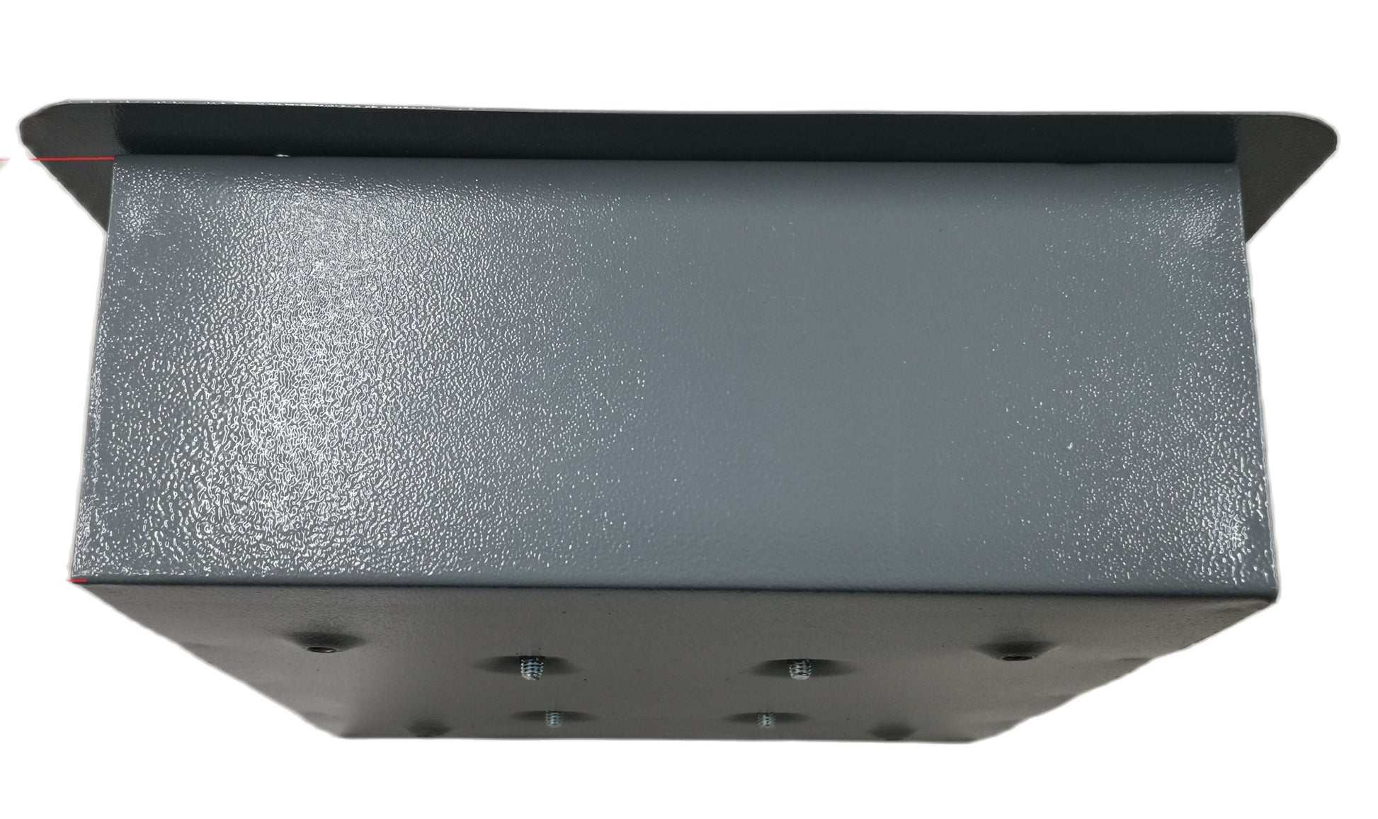 Gray 2x2 panel board for GE breakers electrical circuitry component with metal housing