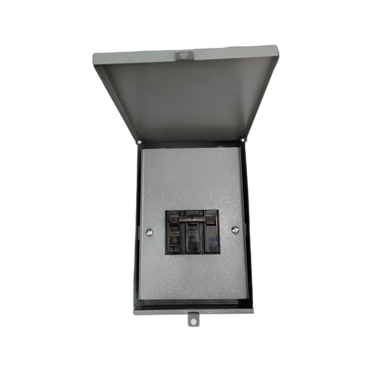 GE 3 phase circuit breaker with enclosure for reliable electrical protection and secure installation