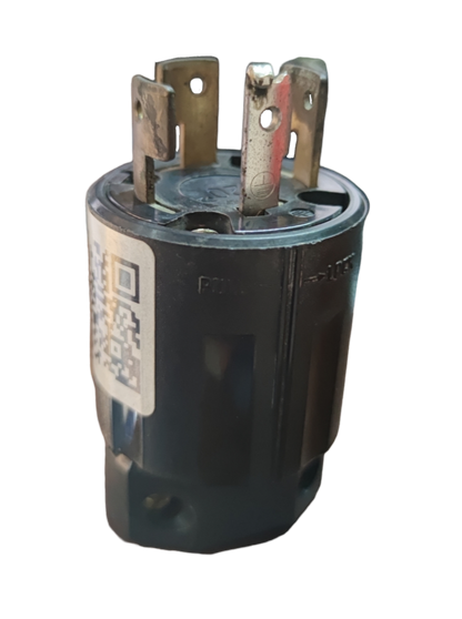 American Denki 20A twist lock plug featuring durable construction for secure electrical connections