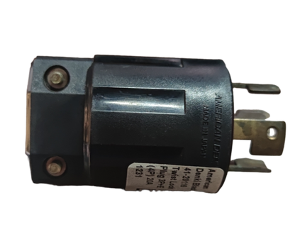 American Denki 20A twist lock plug with durable design for secure electrical connections