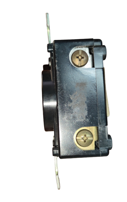 American Denki 30A twist lock outlet 220V power point with durable black casing and brass screws