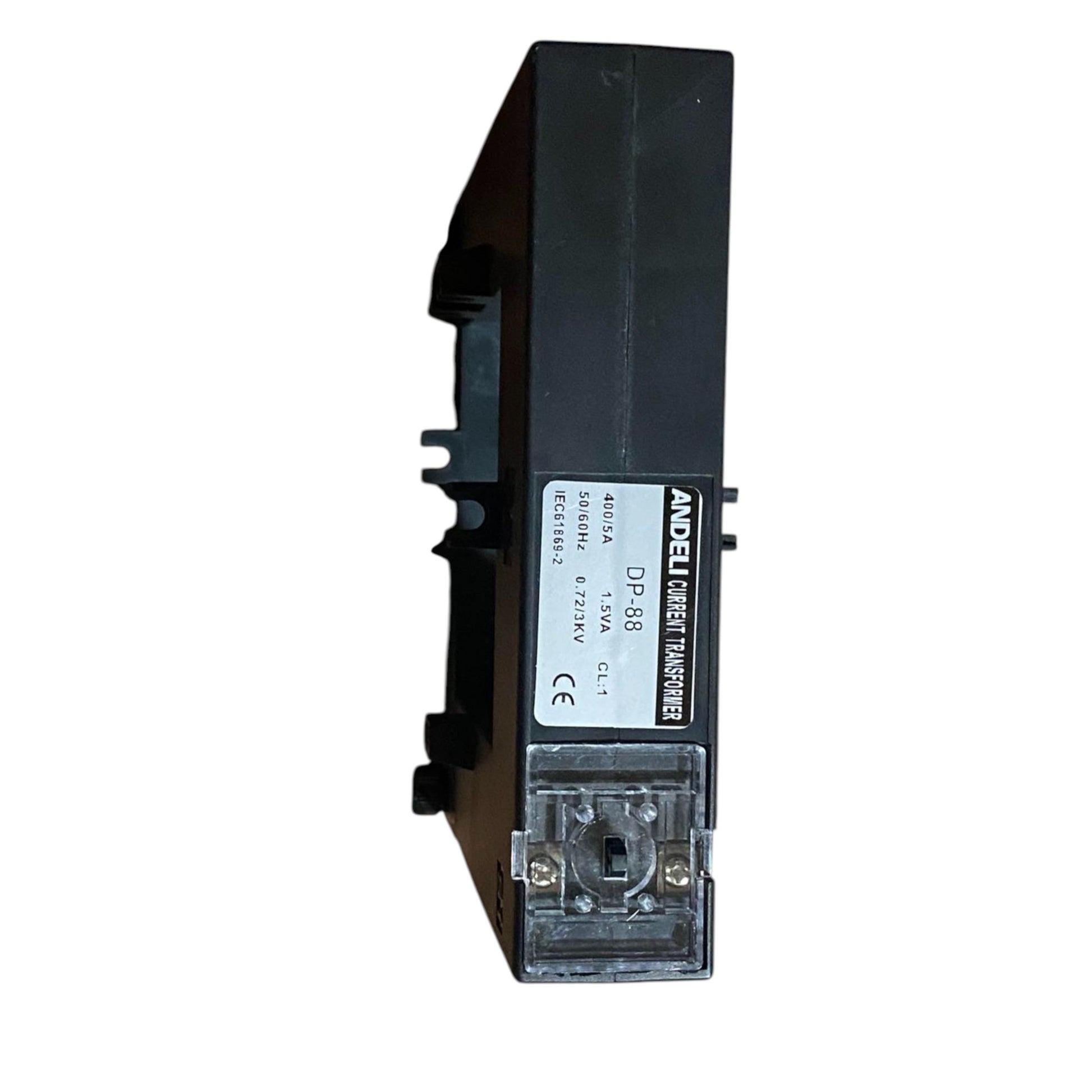 Andeli industrial split core CT class 1 black current transformer with label and clear terminal block