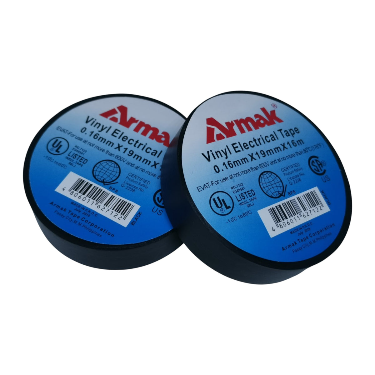 Armak Electrical Tape 16 Yards Available in White, Yellow, Blue, Green Red and Black