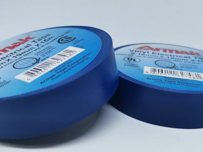 Armak blue colored electrical tape 16 yards for electrical trade tools and testers