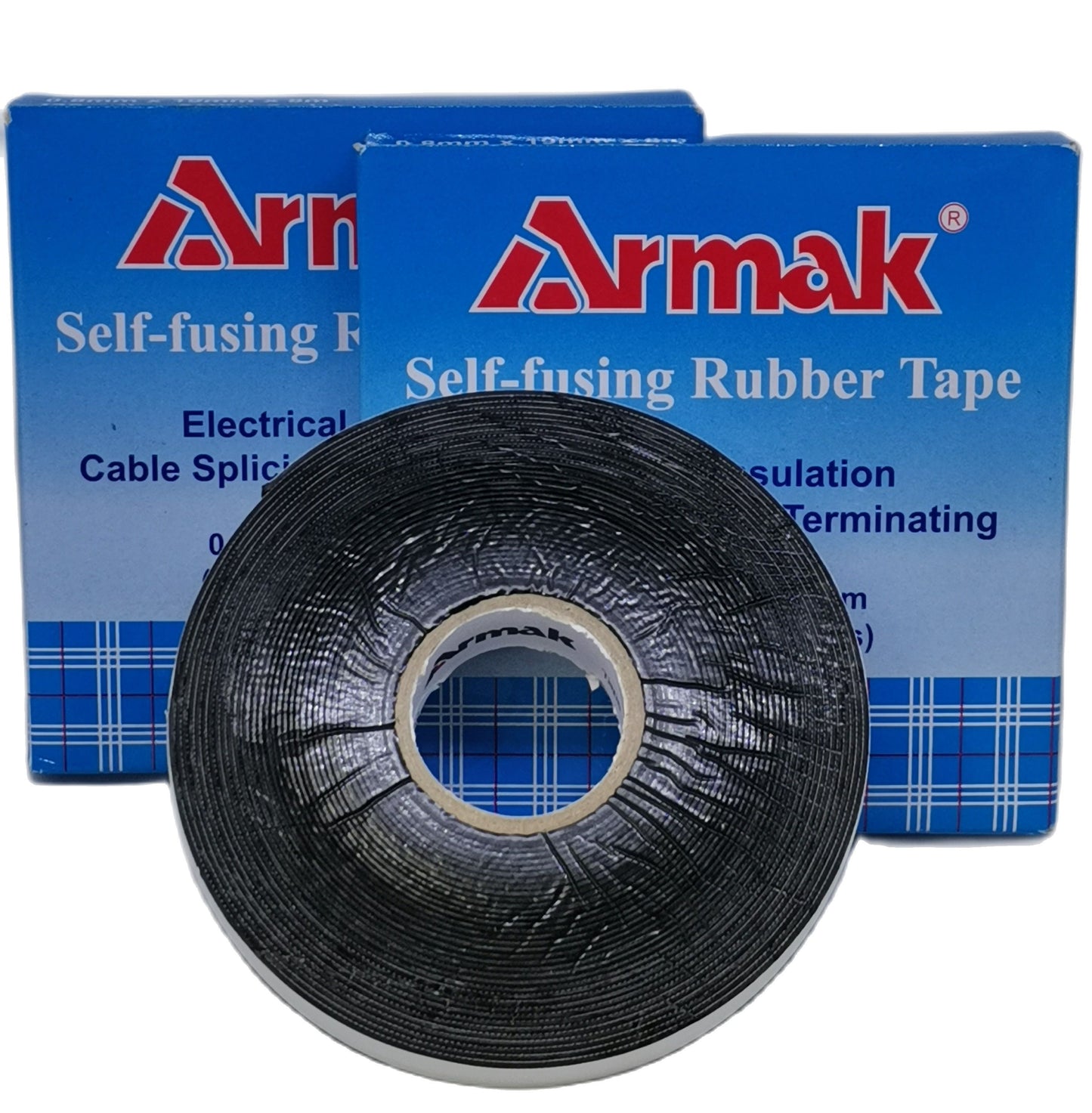 Armak insulating tape for electrical repairs self-fusing rubber tape roll with blue packaging