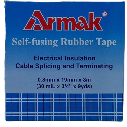Armak Self Fusing Rubber Tape 0.8mm x 19mm x 8mm