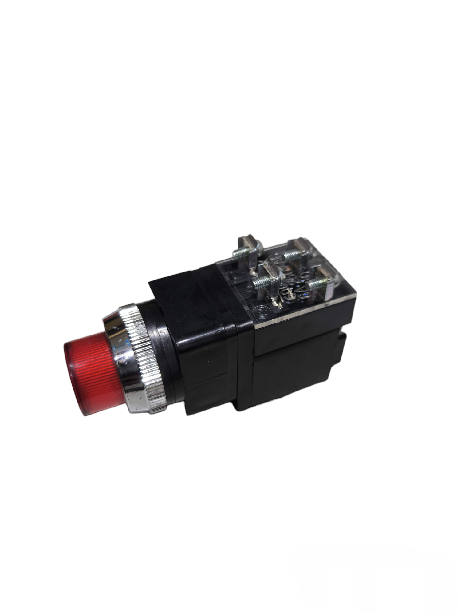 Auspicious 220V red illuminated push button switch for power points and electrical control