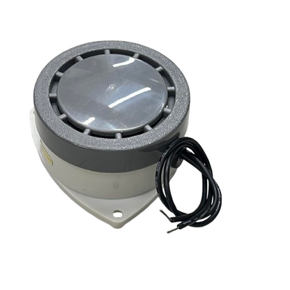 Auspicious Electrical Panel Buzzer 220V with durable housing and connected wires for alert signaling